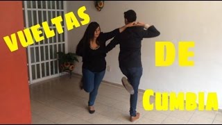 Vueltas de cumbia Complejas 15 vueltas explicadas [upl. by Neahs]