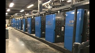 1996 Heidelberg Harris M130 Web Press with 8 units [upl. by Raines254]