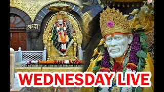 sai baba live darshan today  15  November  2023 saibaba [upl. by Milburr570]