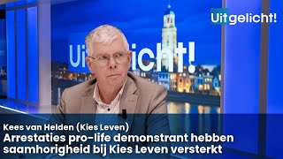 Uitgelicht 24 april 2024  Kees van Helden over SGP stelt vragen over arrestaties prolife wakers [upl. by Jonme905]