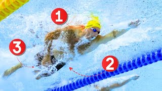 Olympian Explains How To Generate Speed In Freestyle [upl. by Heyer]