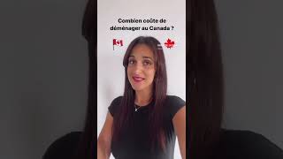 Déménagement Canada 🇨🇦 prix total 8116 canada quebec déménagement francaisaucanada [upl. by Aihtebat]