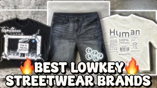 20 Lowkey STREETWEAR BRANDS You MUST Buy from 2024  BEST STREETWEAR BRANDS [upl. by Reeta]