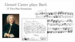 J S Bach Fifteen TwoPart Inventions piano [upl. by Anaik]