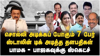 வடக்கு மண்டலத்தில் களமிறங்கும் ஸ்டாலினின் தளபதிகள்  DMK Candidate list  Stalin  Election 2024 [upl. by Asiel]