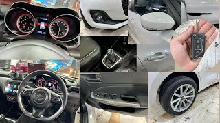 Maruti Swift Base To Top Costing Revealed  Swift Modification  OEM Accesories  Car Mode [upl. by Ylrebmic728]