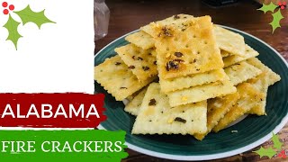 Alabama Fire Crackers  Spicy Cracker Snack  Holiday Gift Giving [upl. by Xad]