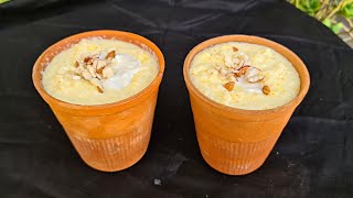 PUNJABI KHULAD KESAR LASSI Shorts  2 Minute Recipe Summer time Mr paji foodstuff [upl. by Ozmo]