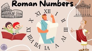 Roman Numbers From 1 to 20  Learn Roman Numerals  Easy Learning VIdeo for Kids  Kinder Roots [upl. by Fattal402]