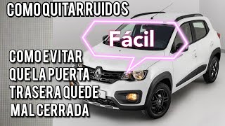 COMO QUITAR SONIDOS EXTRAÑOS INTERIOR KWID RENAULT [upl. by Manya]