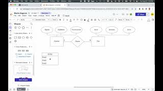 How to make an ERD using Crows Foot notation [upl. by Inigo]