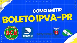 COMO EMITIR E PAGAR O IPVA PARANÁ 2023 COMO GERAR A GUIA DE PAGAMENTO DO IPVA E DO LICENCIAMNETO [upl. by Ahsikin66]