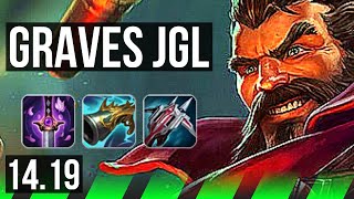 GRAVES vs LEE SIN JGL  Quadra 1938 Rank 8 Graves 43k DMG Godlike  EUW Challenger  1419 [upl. by Bartlet]