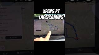 XPENG P7 Ladeplanung amp Navi automobile xpengp7 elektroauto [upl. by Ainnek]