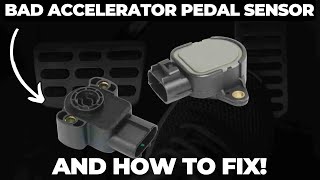 Symptoms of a Bad Accelerator Pedal Sensor [upl. by Auqenaj]