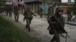 Philippines Fights Islamic Militants in Marawi [upl. by Linnet418]