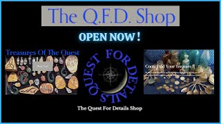 The Quest For Details Online Shop Is Open For Business  Come As You Are  By  Quest For Details [upl. by Inat406]