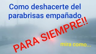 Como DESEMPAÑAR los vidrios del auto 🚘🚗 SIN AIRE ACONDICIONADO‼ EN 10 SEGUNDOS 😉 [upl. by Tsuda]