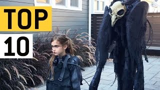 Top 10 Halloween Costume Ideas  JukinVideo Top Ten [upl. by Euqenimod]