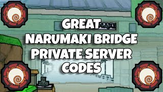 quot1000 Servidores VIP Narumaki Bridgequot  Private Server Codes  Shindo Life 2 [upl. by Ryhpez]