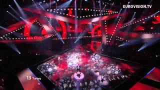 Can Bonomo  Love Me Back  Live  2012 Eurovision Song Contest Semi Final 2 [upl. by Langill]