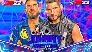 Johnny Gargano Updated Raw Entrance w “Bet On Yourself” Theme Song  WWE2K22 [upl. by Glen]