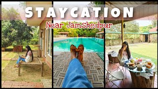 Staycation near Jamshedpur at a Nature Resort  Dalmanchal  Farm Resort in Tata  Ranchi Highway [upl. by Yardna]