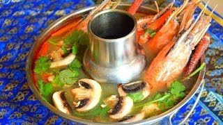 How to Make Thai Tom Yum Goong ต้มยำกุ้งรสเด็ด Spicy amp Sour SoupShrimp Tom Yam [upl. by Ayotas589]