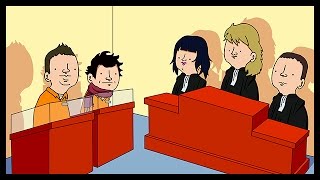 LE TRIBUNAL  LES AVENTURES WANKULS Animation [upl. by Feune566]