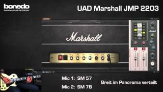 UAD Marshall JMP 2203 Sound Demo [upl. by Aztinad]