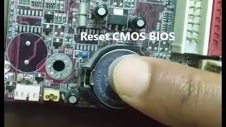 how to Reset CMOS BIOS any Desktop and Laptop [upl. by Eiltan]