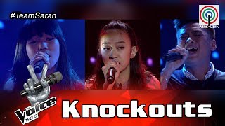 The Voice Teens Philippines Knockout Round Bryan vs Jona vs Fatima [upl. by Assertal81]