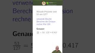 Kannst Du die Prozentzahl berechnen Diese einfache Anleitung hilft Dir bestimmt [upl. by Darmit]