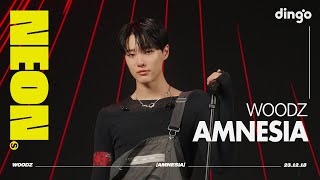 WOODZ우즈 – AMNESIA  4K Live Performance  NEON SEOULㅣDGGㅣDINGO [upl. by Frayne928]