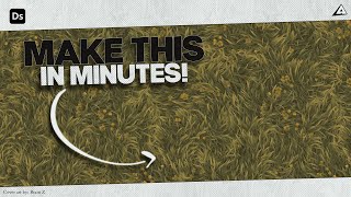 Adobe Substance Designer Stylized grass beginners tutorial from scratch [upl. by Remmus]