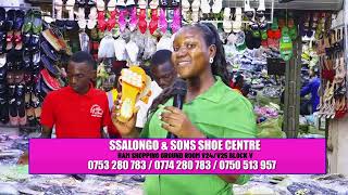 Salongo and sons Shoe Center 👞 👟 Tusubuza Tutunda dondolo [upl. by Anait575]