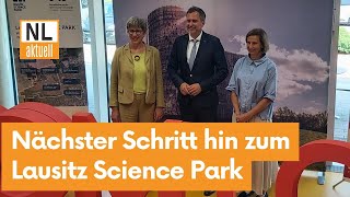 Cottbus  quotEs wird ein neuer Stadtteil entstehenquot  Nächster Schritt für Lausitz Science Park [upl. by Nauquf]