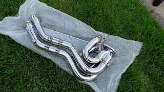 FRS GETS TOMEI UNEQUAL LENGTH HEADERS  INVIDIA N1 [upl. by Cecilia]