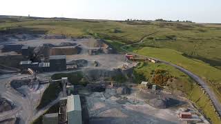 clee hill quarry fly over [upl. by Roosevelt]