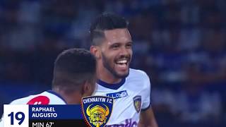 CFC VS BFC Finals ISL 2018 Highlights [upl. by Adnirol]