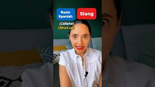 Basic Spanish vs Slang 🇪🇸learnspanish [upl. by Cindie]