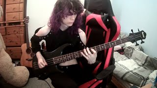 The Somberlain  Dissection bass cover [upl. by Akcirderf]