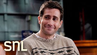 Jake Gyllenhaal Signs Marcello Hernández’s SNL Finale Yearbook [upl. by Uno]