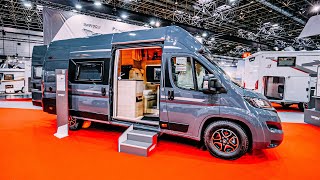 RAPIDO VAN V 65 XL 2024 in Caravan Salon Düsseldorf 2023 Sleeps 4 Sliding front top doble bed [upl. by Schweitzer229]