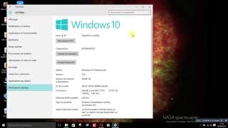 windows 10 paramétrer son Système [upl. by Kacie]