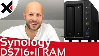 Synology DiskStation DS716II RAM Upgrade installieren Tutorial Deutsch  iDomiX [upl. by Ssepmet]