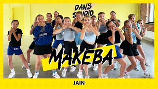 MAKEBA  JAIN  Dance Video  Choreography  Easy Kids Dance [upl. by Llednahs]