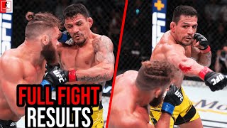 Rafael dos Anjos Vs Rafael Fiziev UFC Vegas 58 Full Fight Results [upl. by Maleen]