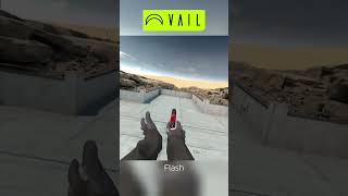 VAIL VR shorts  Fast Weapon Showcase  Throwables  Knife [upl. by Inafit]