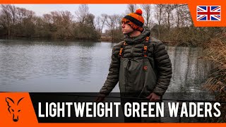 CARP FISHING TV GREEN LIGHTWEIGHT WADERS [upl. by Earized720]